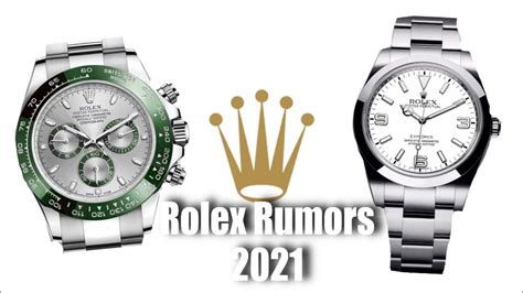 rumors rolex 2021